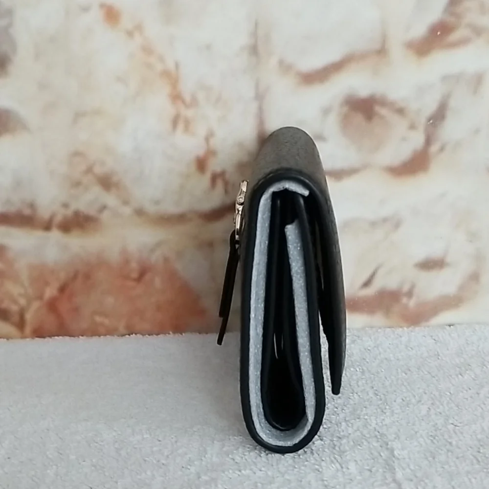 New kate spade Polly Tri-Fold Leather Wallet